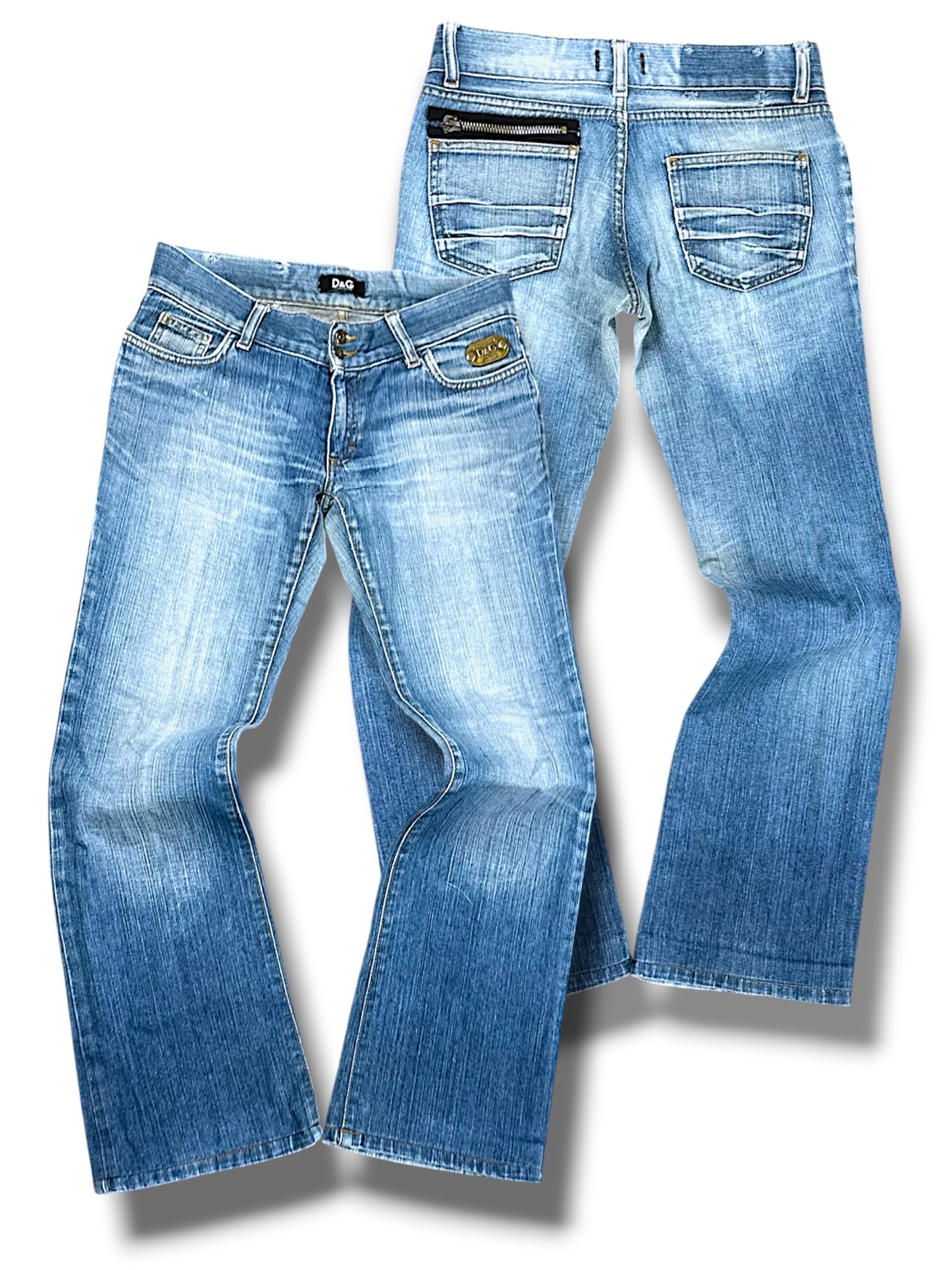 Vintage Dolce & Gabanna Y2K Bootcut / Flared Damenjeans (S)