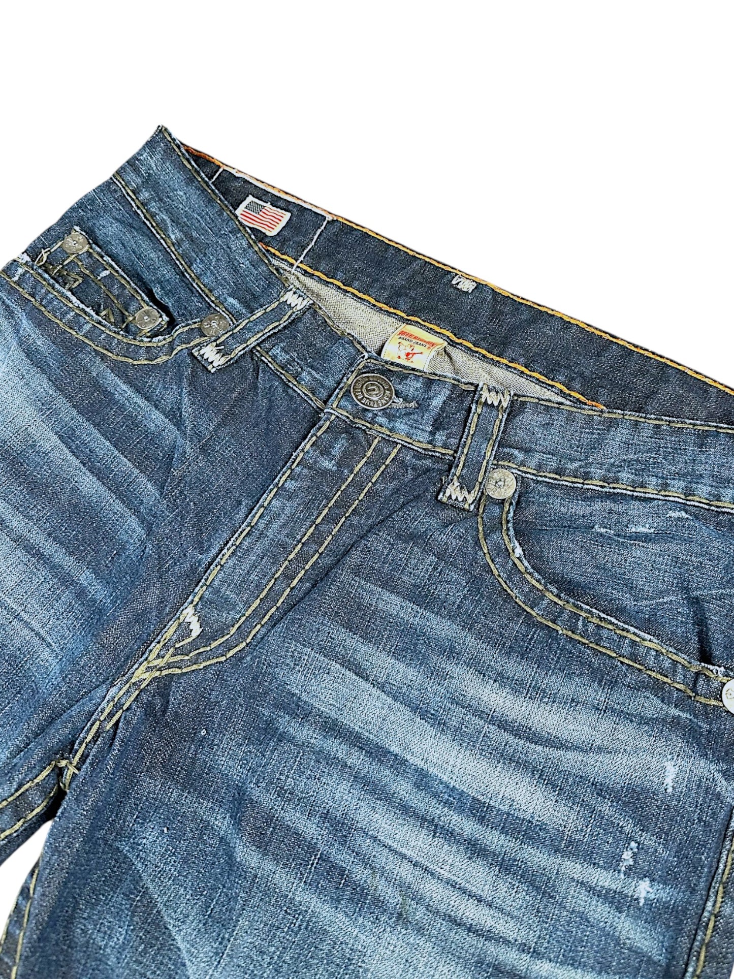 Vintage True Religion Y2K Baggy Jeans (XL)