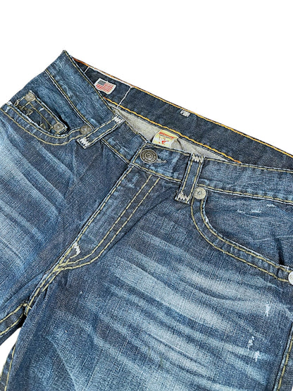 Vintage True Religion Y2K Baggy Jeans (XL)