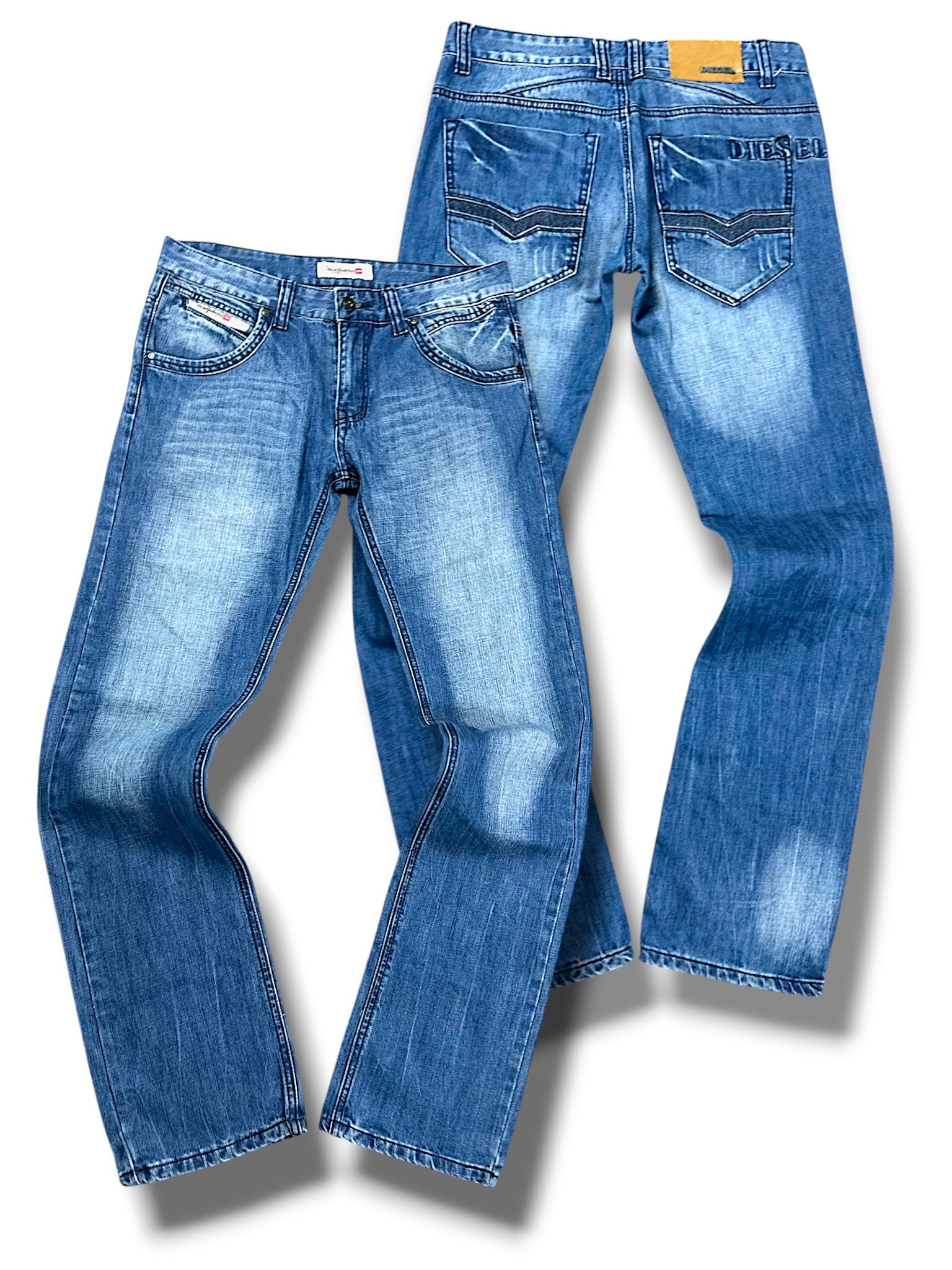 Vintage Diesel Y2K Straight Leg Jeans (L)