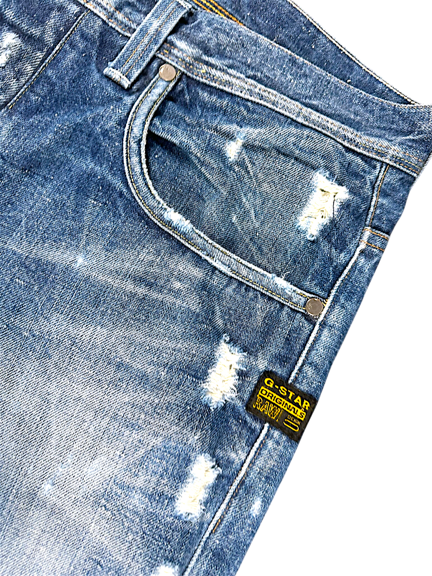 Vintage G-Star Y2K Straight Leg Jeans (XL)