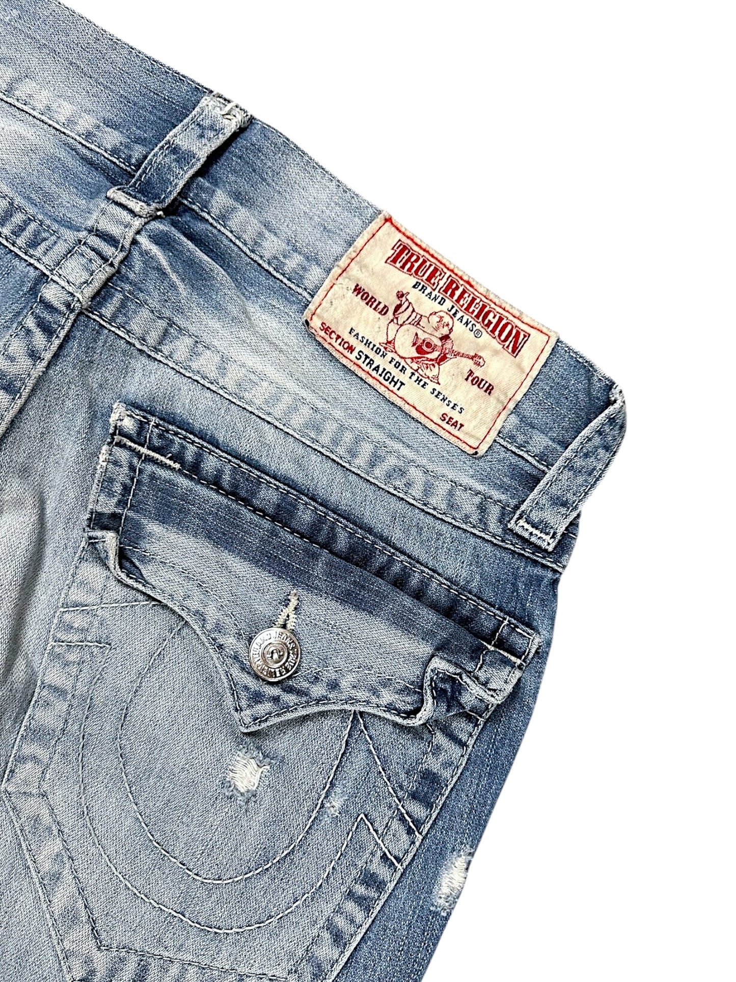 Vintage Y2K True Religion Straight Leg Jeans (S)
