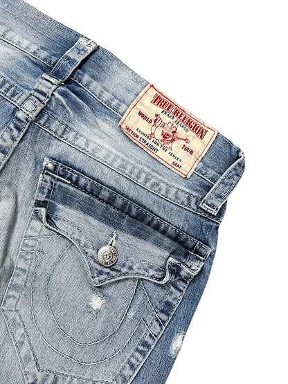 Vintage Y2K True Religion Straight Leg Jeans (S)