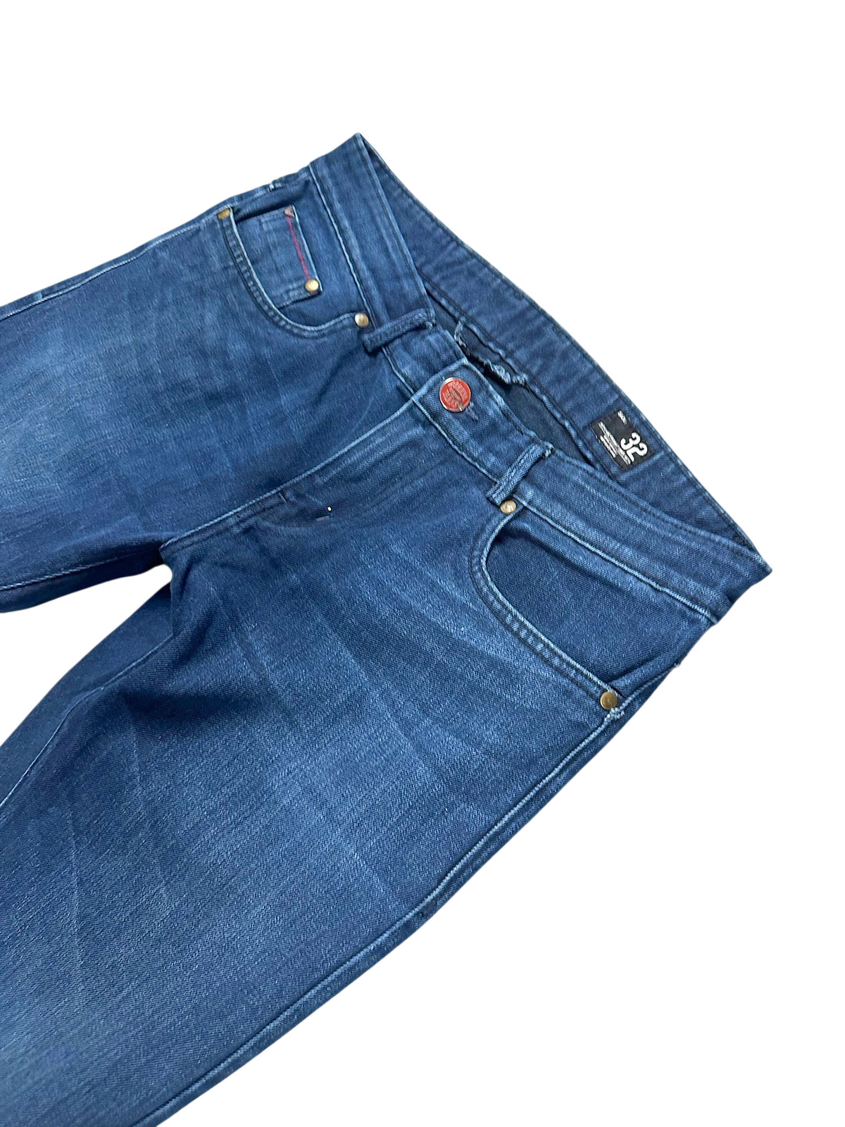 Vintage Armani Straight Leg Jeans (S) – Detailaufnahme 1