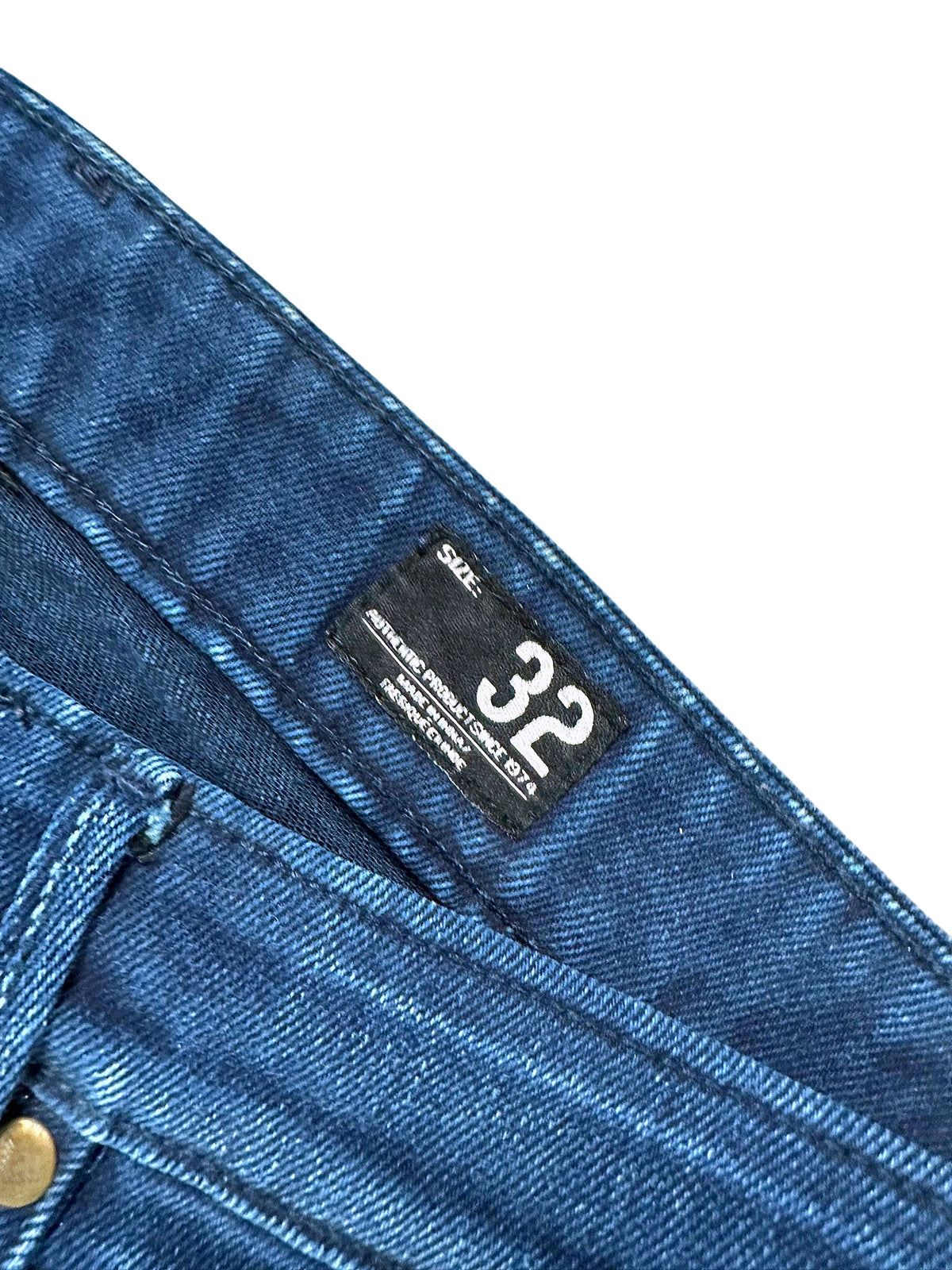 Vintage Armani Straight Leg Jeans (S) – Detailaufnahme 2