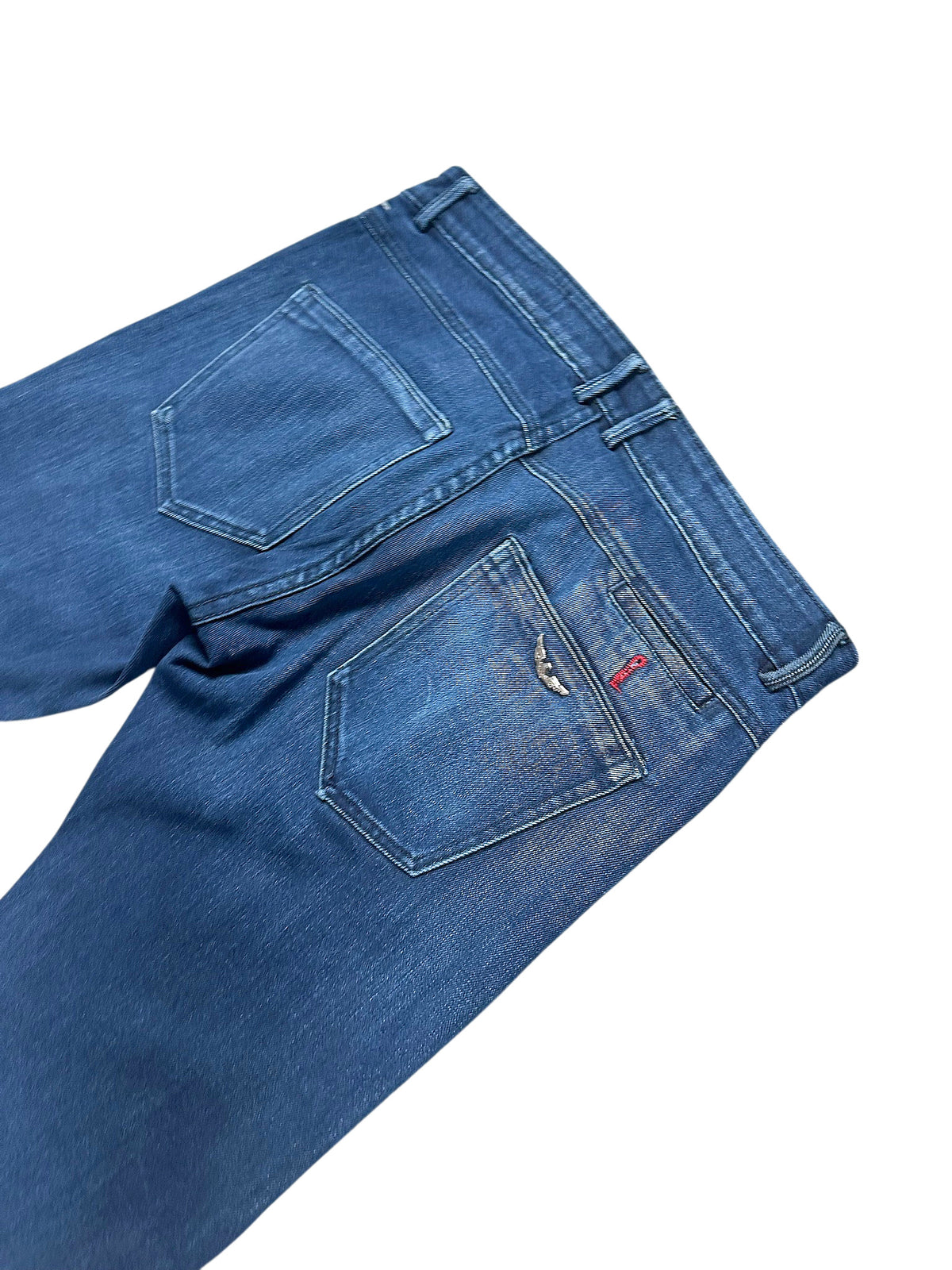 Vintage Armani Straight Leg Jeans (S) – Detailaufnahme 3