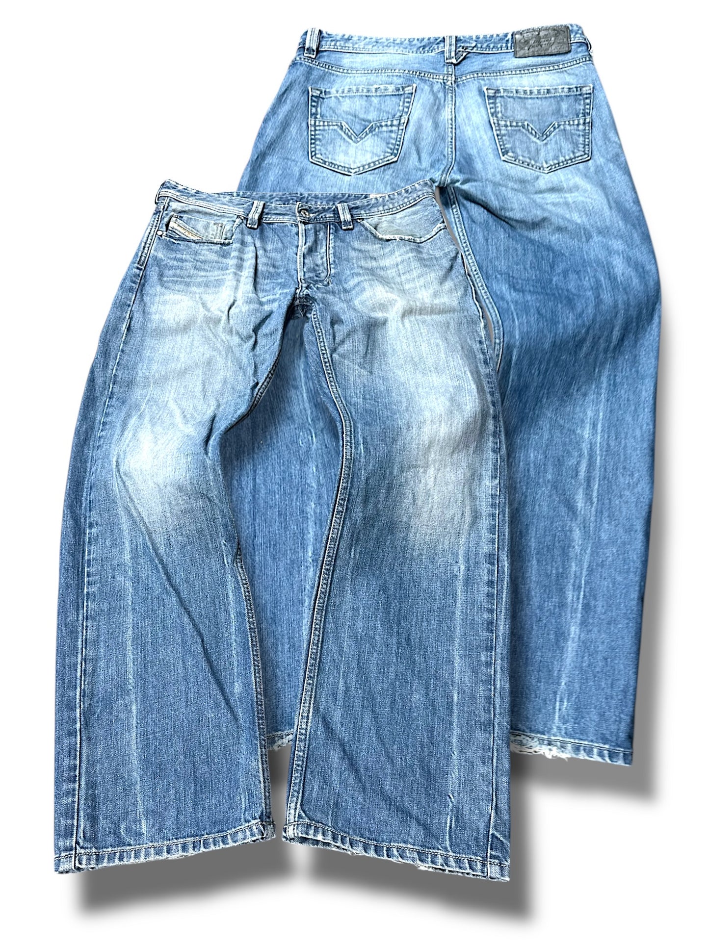 Vintage Diesel Y2K Straight Leg Jeans (S)