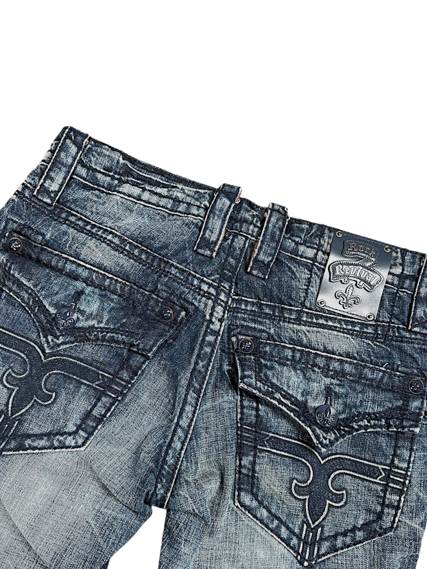 Vintage Rock Revival y2k Jeans (M)