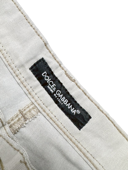 Vintage Dolce & Gabbana Baggy 5-Pocket Hose (M) – Detailaufnahme 2