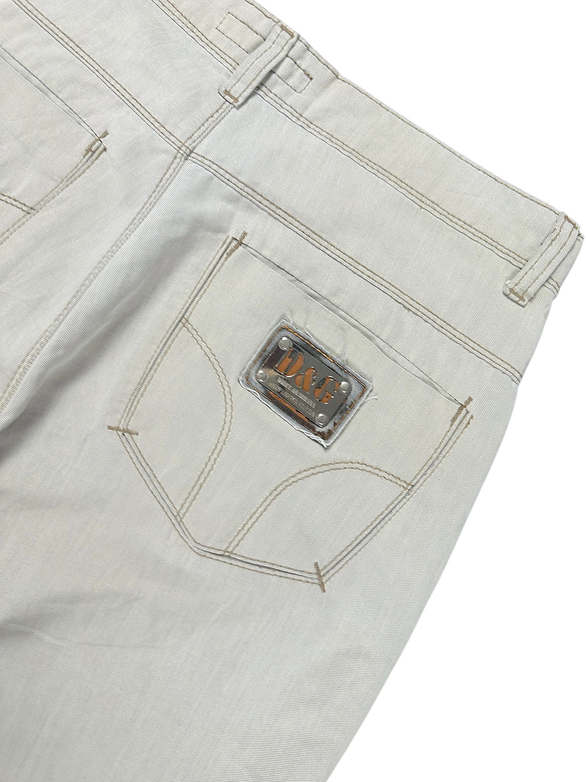 Vintage Dolce & Gabbana Baggy 5-Pocket Hose (M) – Detailaufnahme 4
