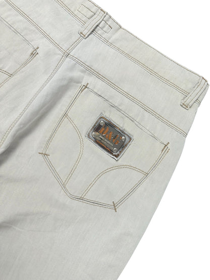 Vintage Dolce & Gabbana Baggy 5-Pocket Hose (M) – Detailaufnahme 4