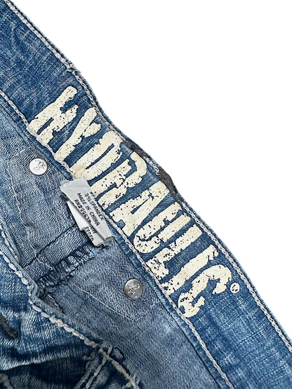 Vintage Hydraulic Bootcut/Flared Damenjeans (L)