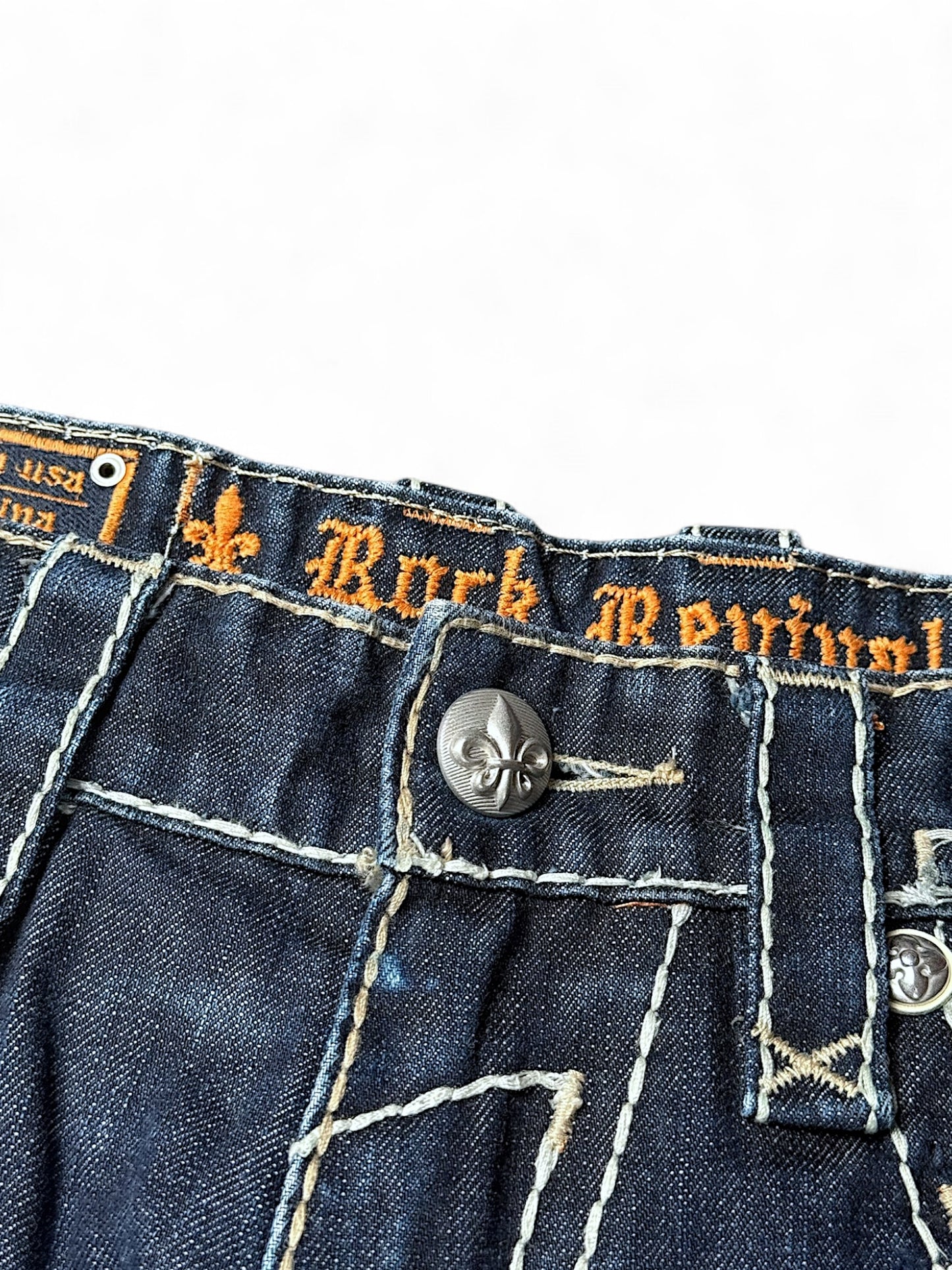 Vintage Rock Revival y2k Jeans (L)