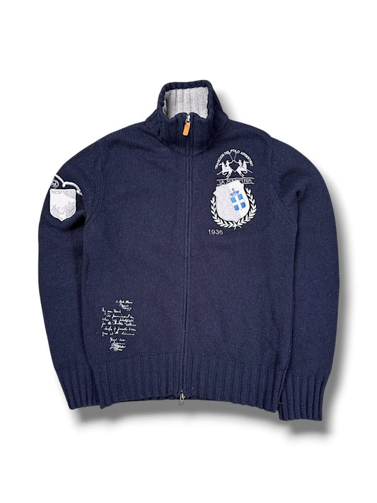 Vintage La Martina Y2K Zip-Pullover (M)