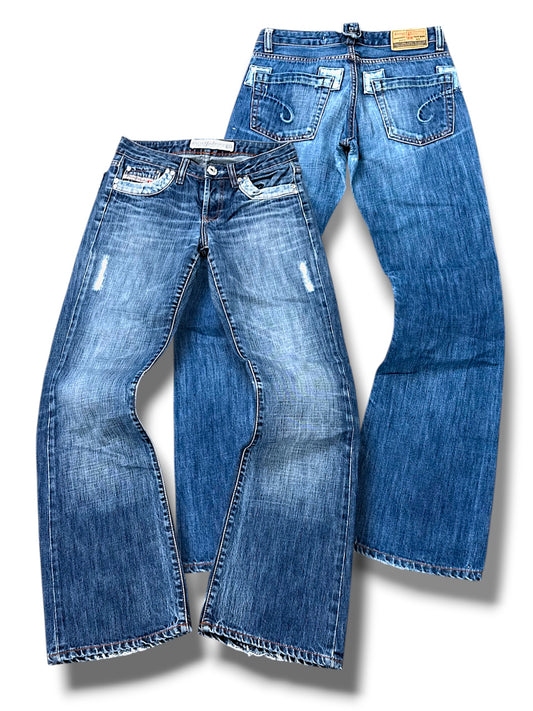 Vintage Diesel Y2K Flared Damenjeans (M)