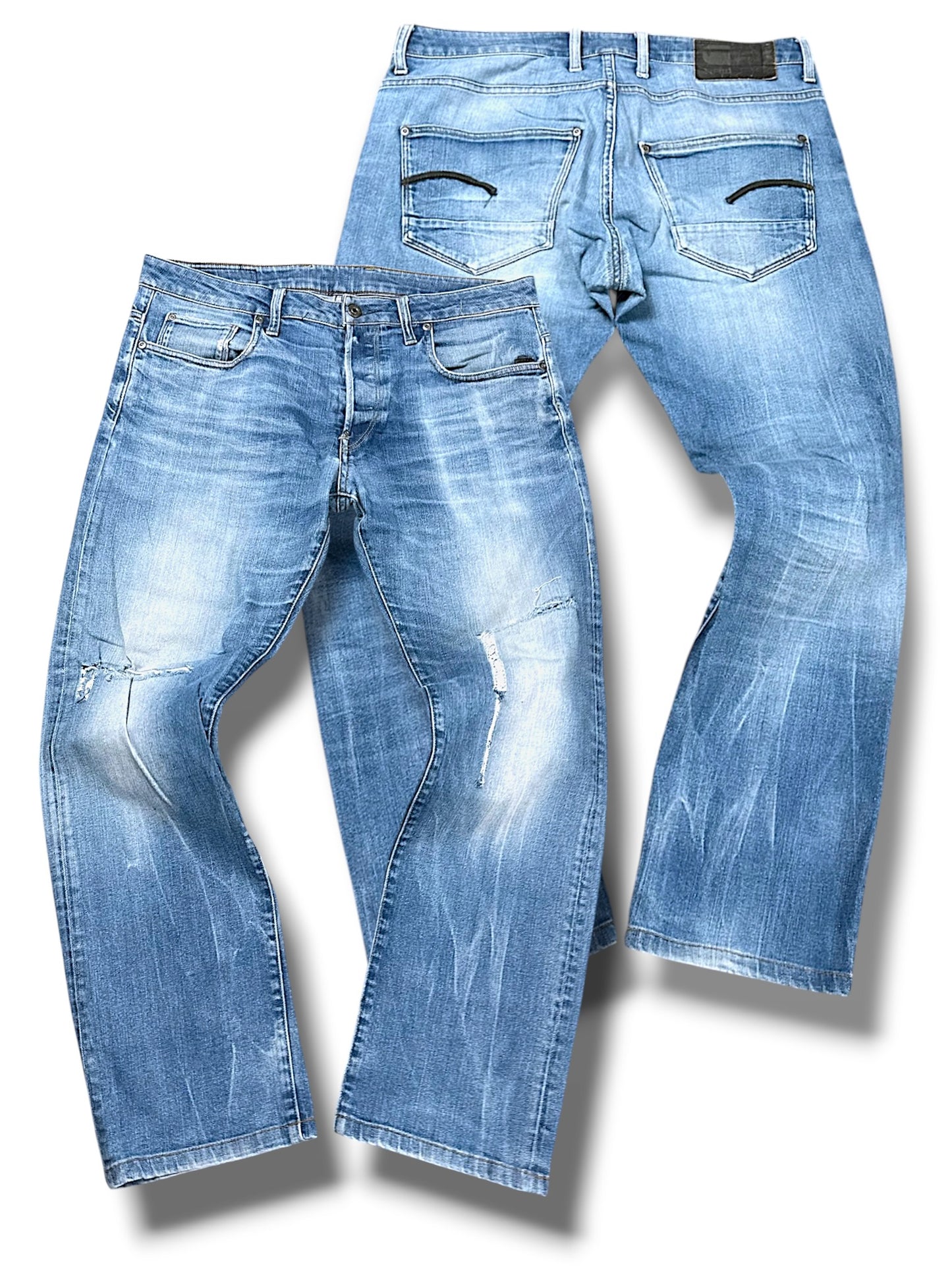 Vintage G-Star Y2K Straight Leg Jeans (M)