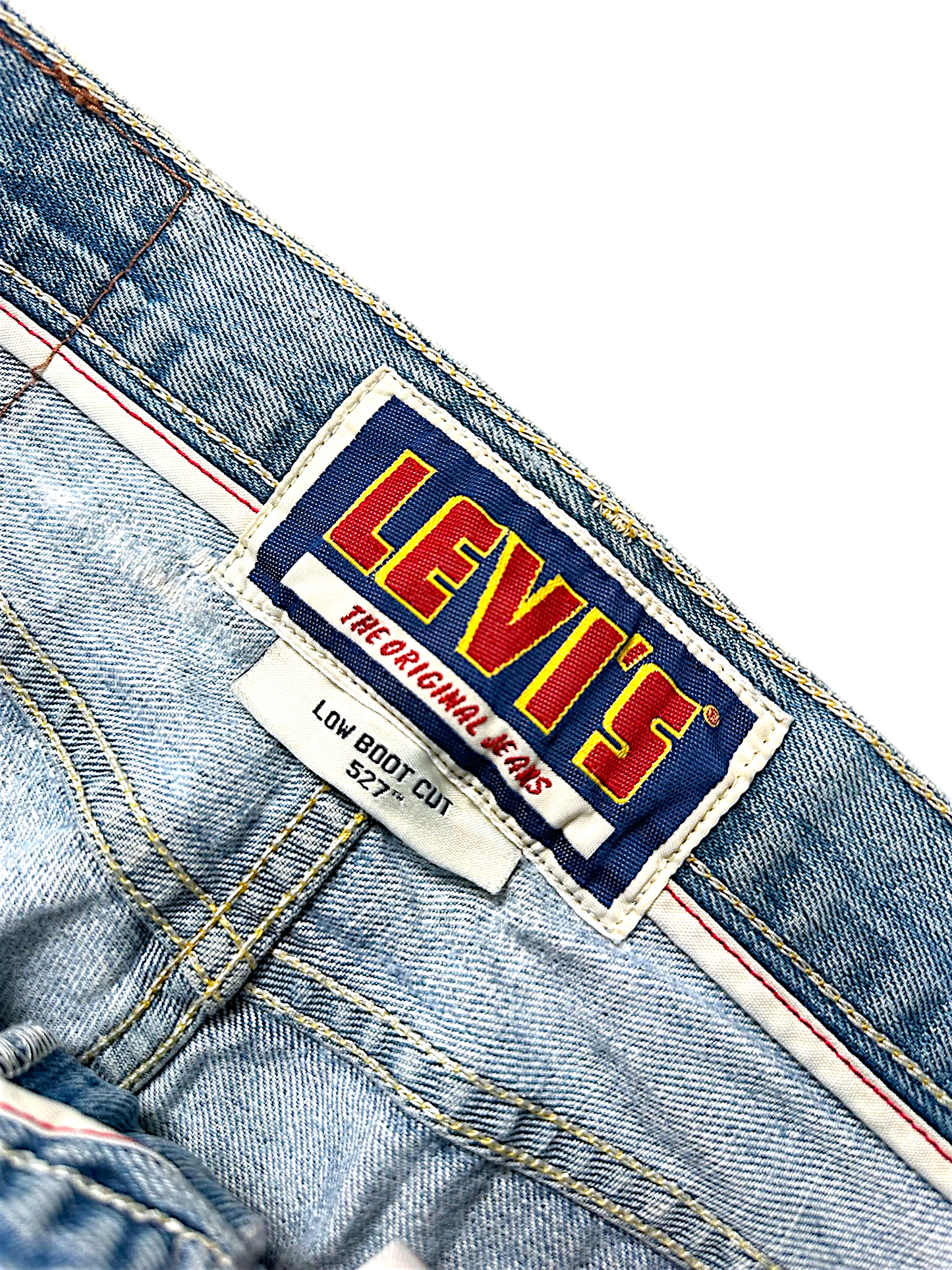 Vintage Levi’s Flared Jeans „LOW BOOT CUT 527“ (S)