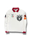 Vintage Dolce & Gabbana langærmet poloshirt (S)