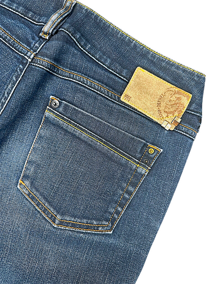 Vintage Diesel Low Waist Bootcut Damenjeans (XL)