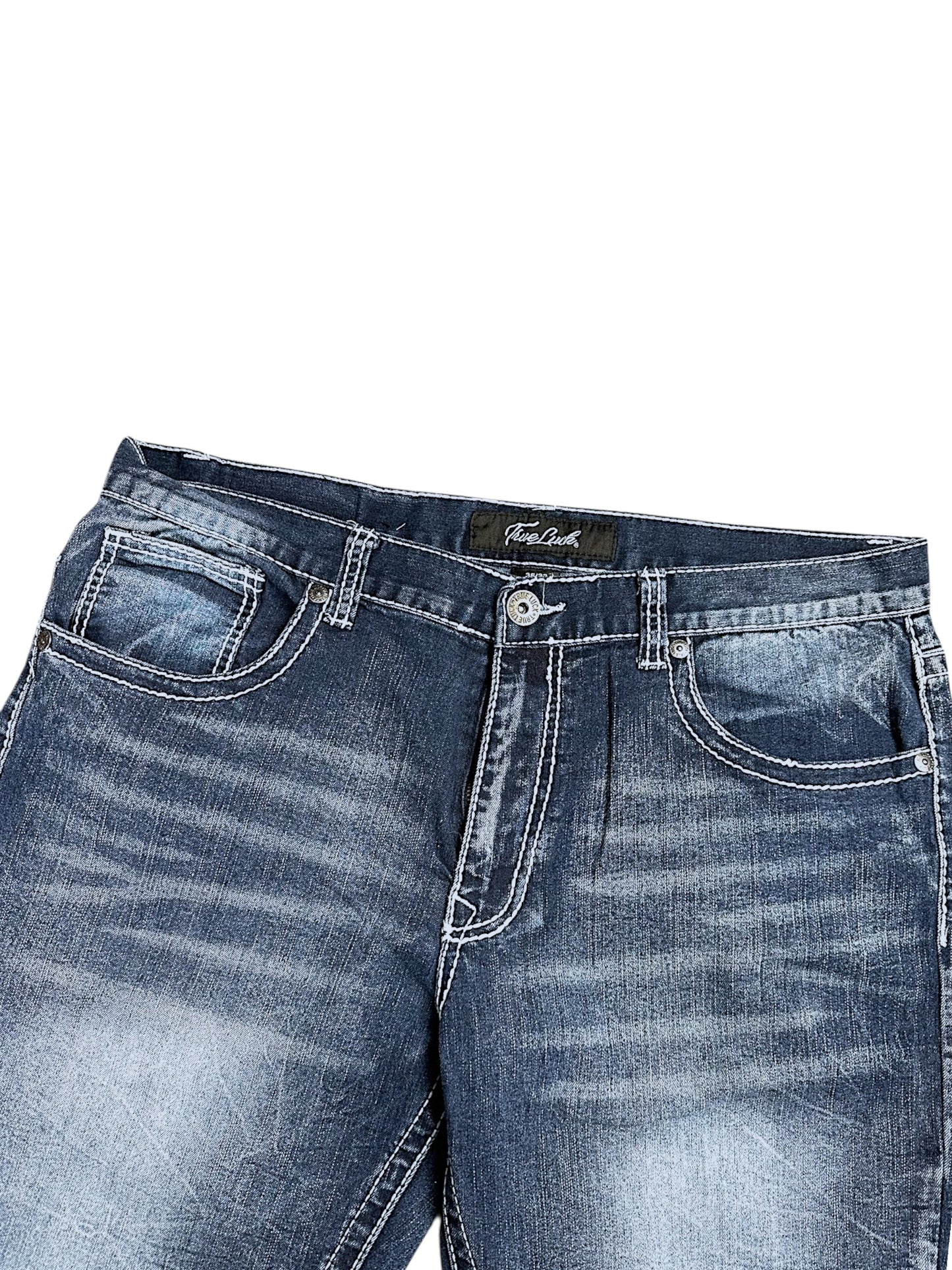 Vintage True Luck baggy Jeans (M)