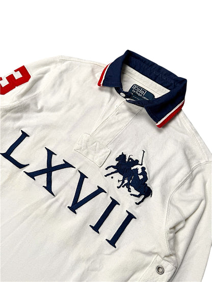 Vintage Ralph Lauren Y2K Langarm Polo (M)
