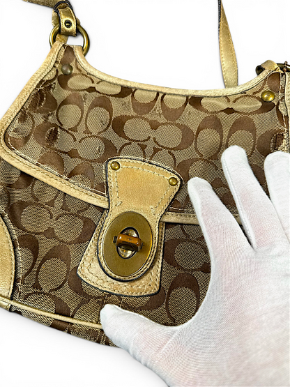 Vintage Coach Y2K Damentasche