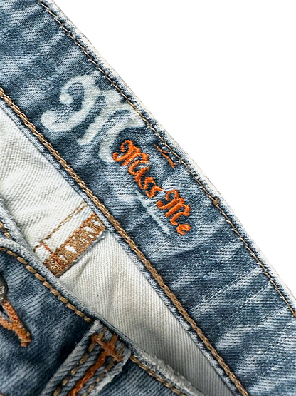 Vintage Miss Me Y2K Low Waist Bootcut / Flared Damenjeans (M)