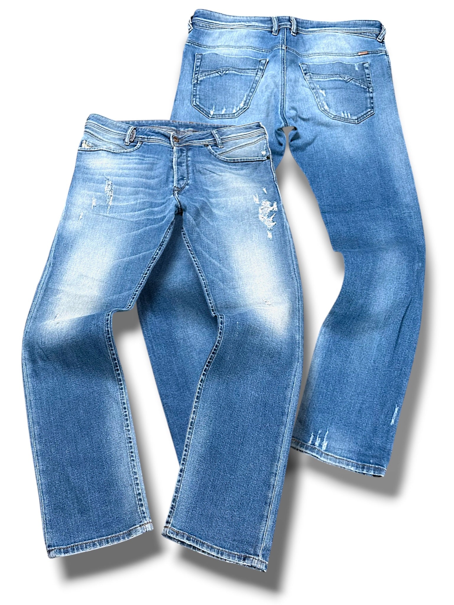 Vintage Diesel Y2K Baggy Jeans (M)