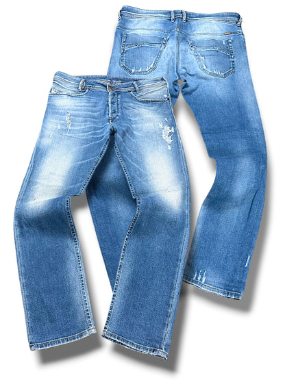Vintage Diesel Y2K Baggy Jeans (M)