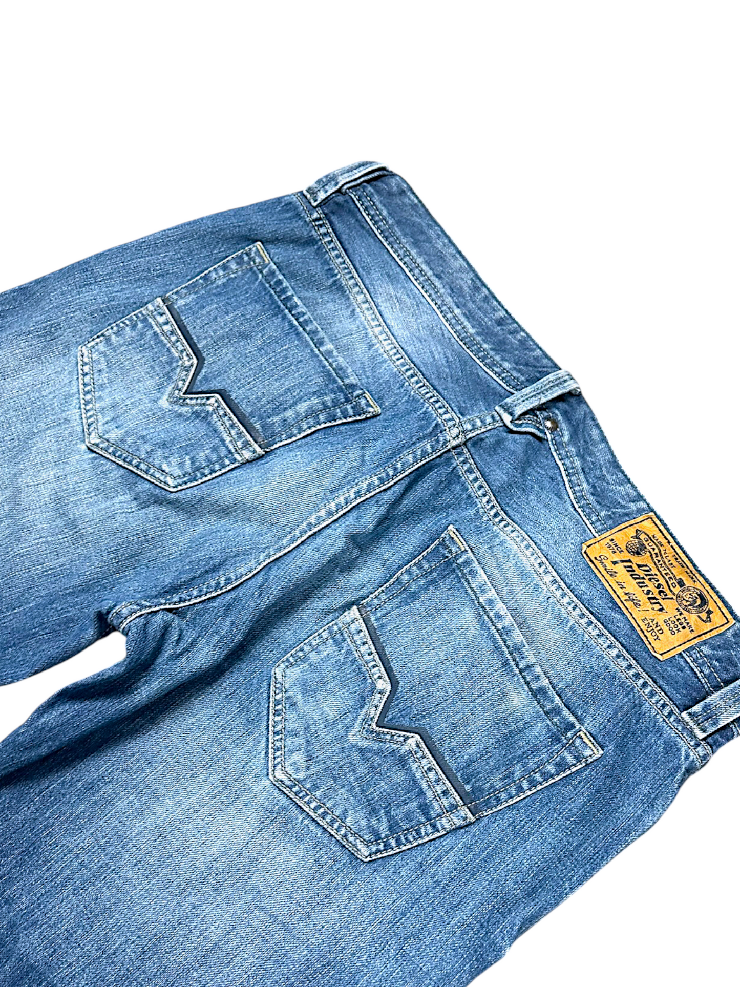 Vintage Diesel Y2K Straight Leg Jeans „LARKEE“ (L)