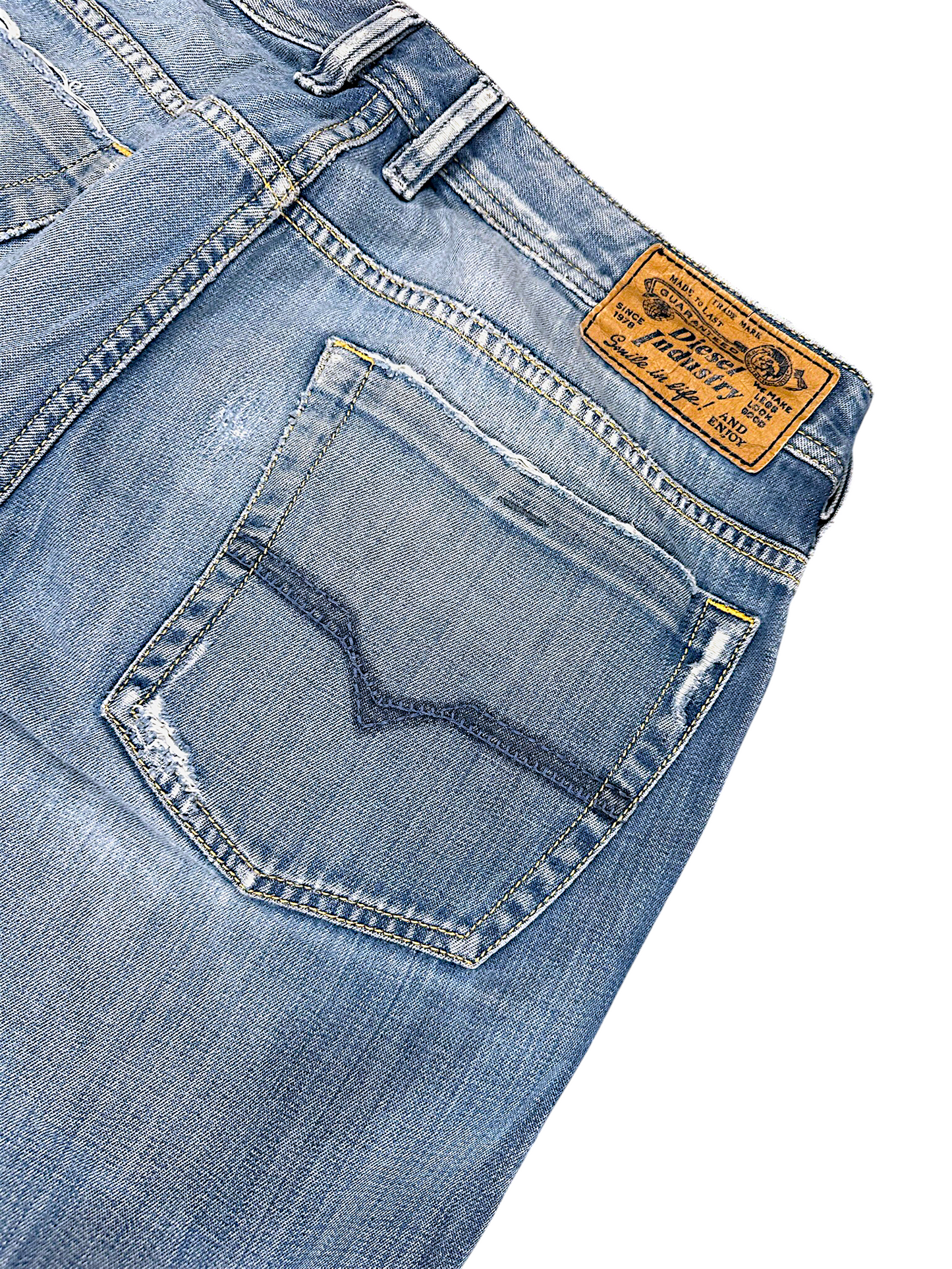 Vintage Diesel Y2K Flared Baggy Jeans (L)