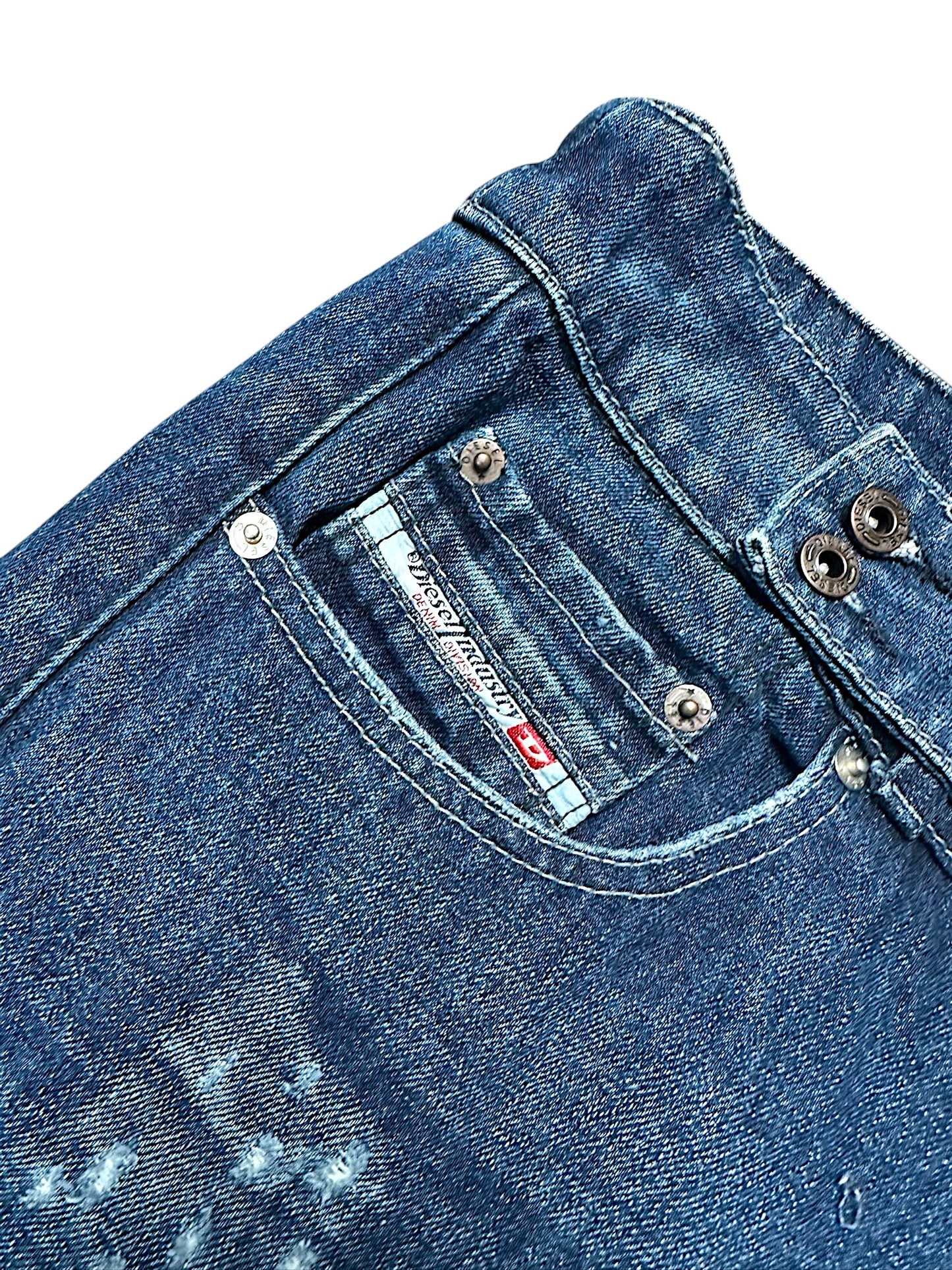 Vintage Diesel Y2K Flared Jeans (L)
