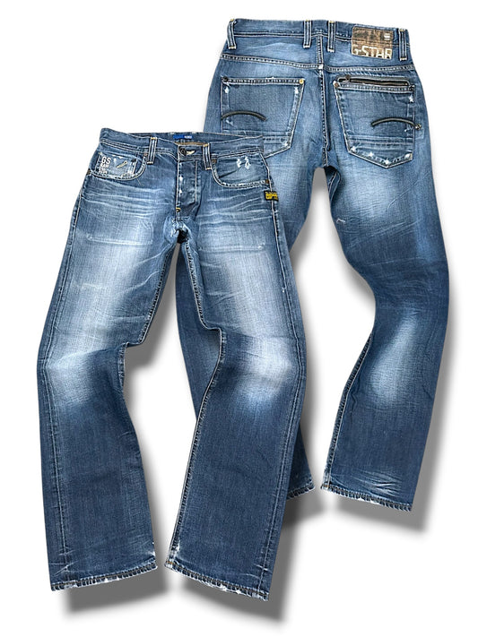 Vintage G-Star Y2K Straight Leg Jeans (M)
