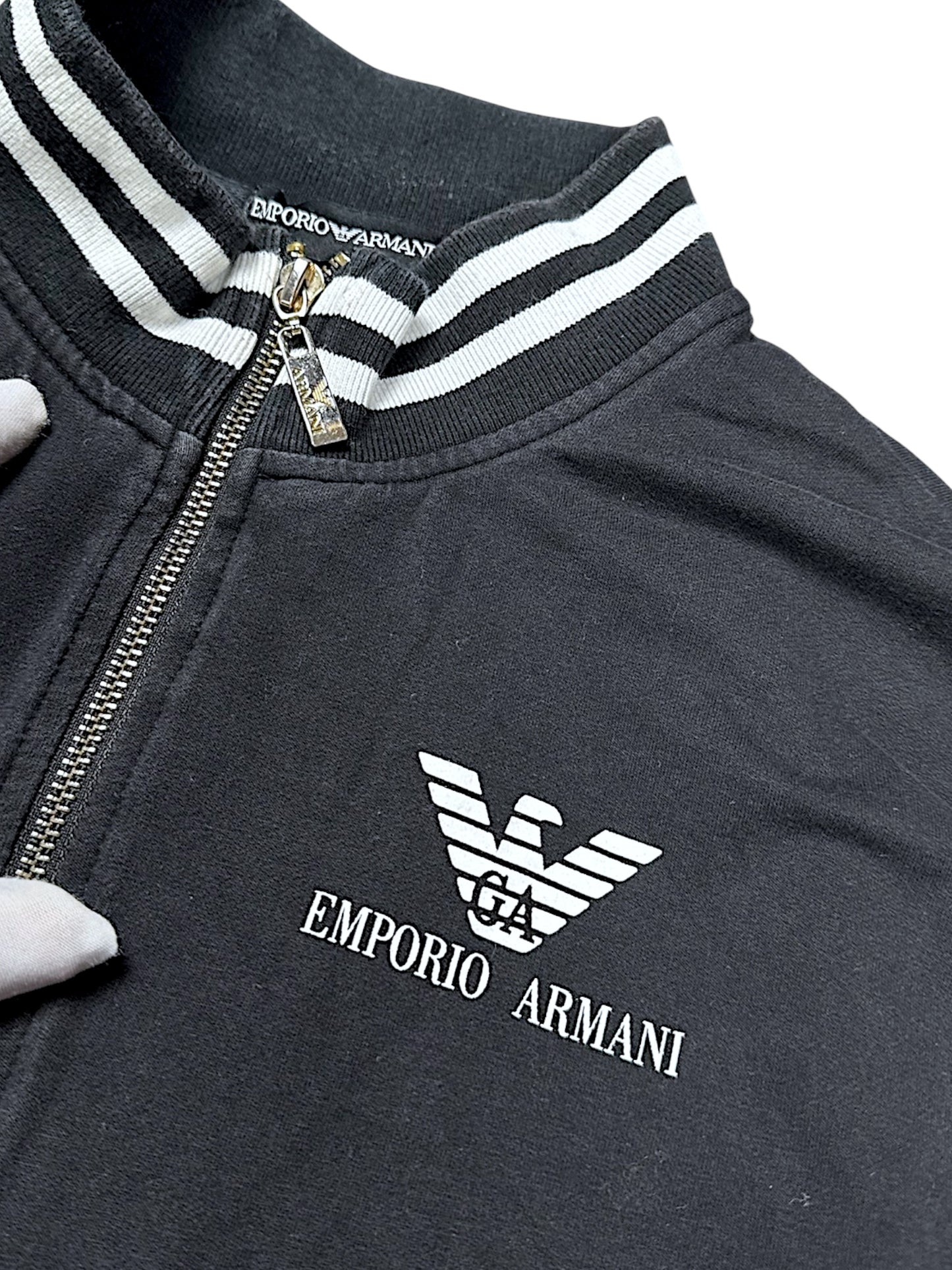 Vintage Armani Zip-Pullover (M)