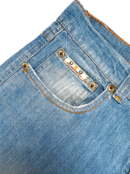 Vintage Dolce & Gabbana Y2K Flared Jeans (M)