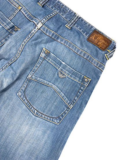 Vintage Armani Y2K Straight Leg Jeans (M)