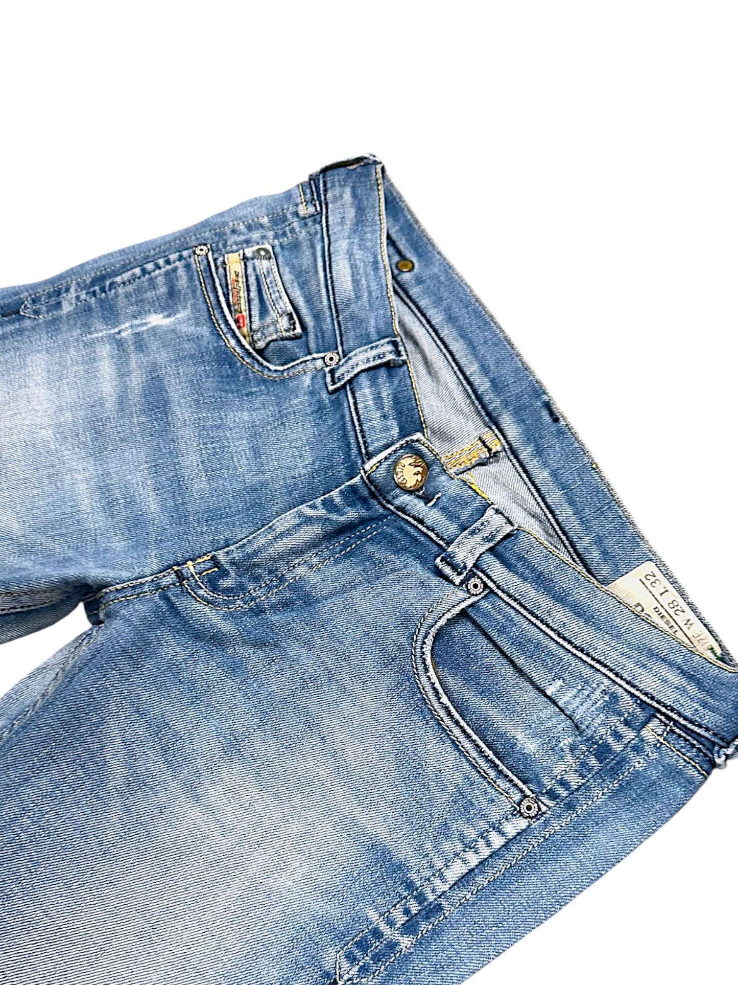 Vintage Diesel Low Waist Bootcut Damenjeans „DOOZY“ (M)