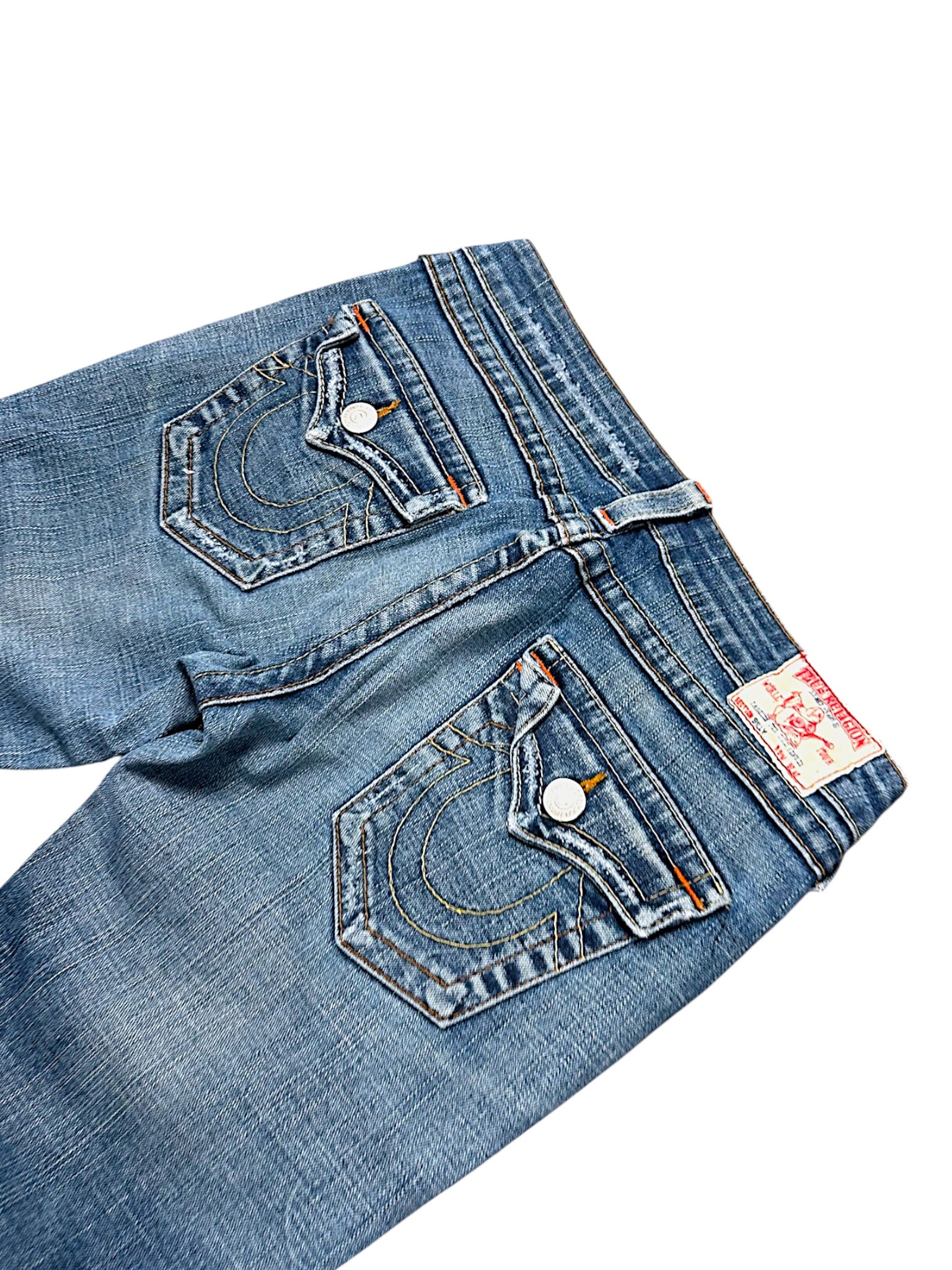 Vintage True Religion Y2K Bootcut / Flared Damenjeans (S)