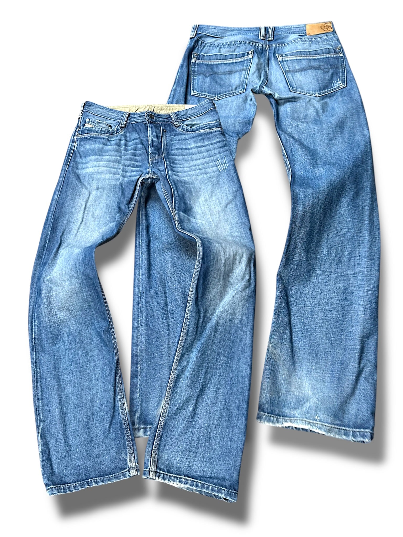 Vintage Diesel Y2K Straight Leg Jeans (L)