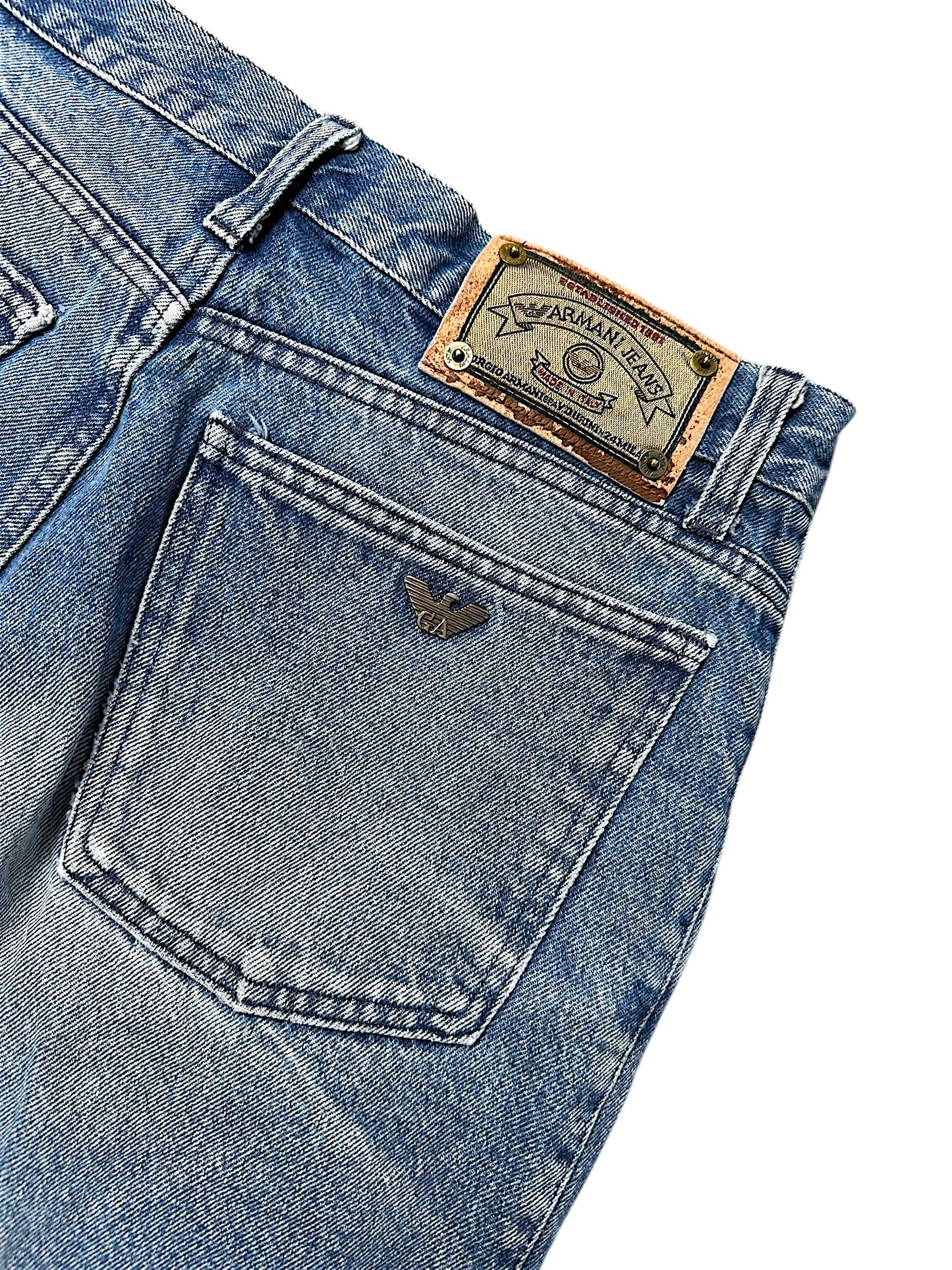 Vintage Armani Baggy Jeans (S)