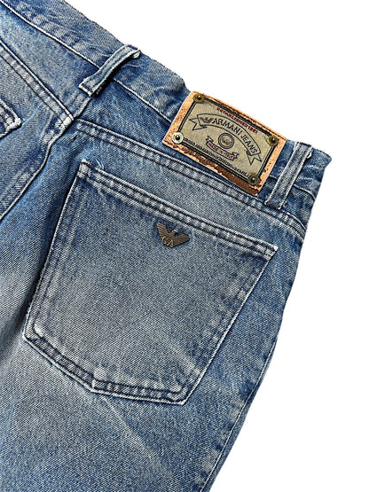 Vintage Armani Baggy Jeans (S)