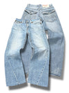 Vintage True Religion Y2K Low Waist Bootcut Damenjeans (S)