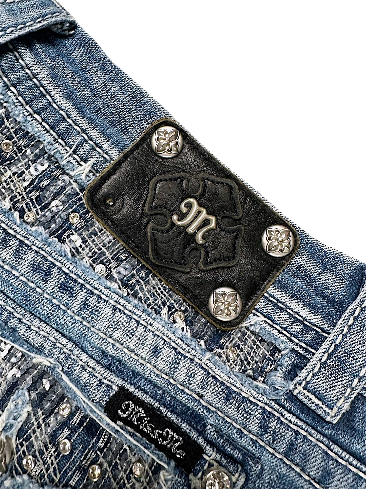 Vintage Miss Me Y2K Bootcut / Flared Damenjeans (M)
