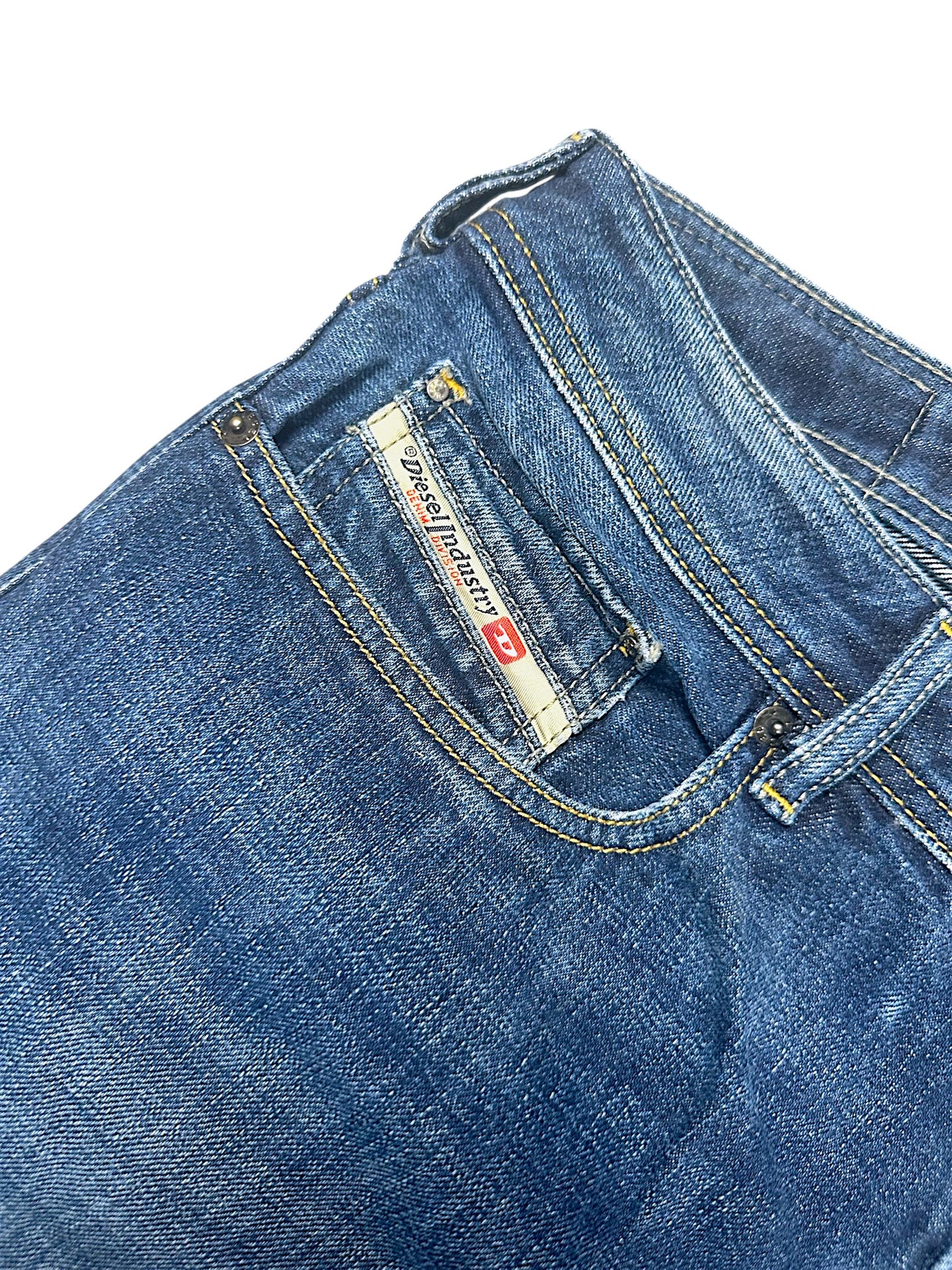 Vintage Diesel Y2K Flared Jeans (M)