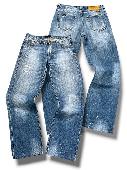 Vintage Cavalli Y2K Straight Leg Jeans (M)