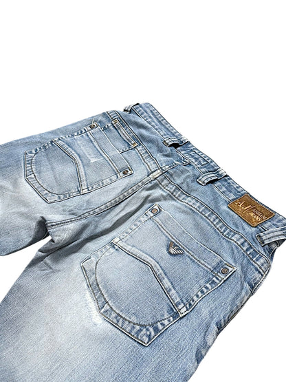 Vintage Armani Straight Leg Jeans (S)