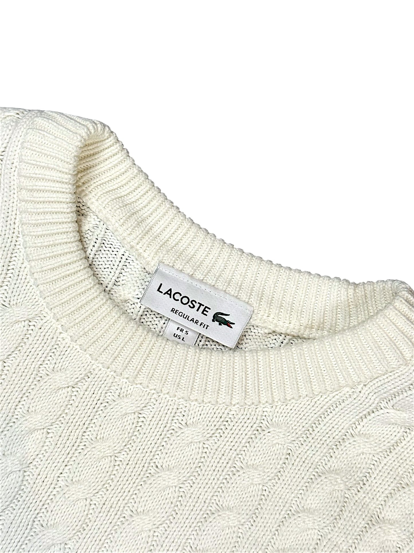 Vintage Lacoste Y2K Strickpullover (L)