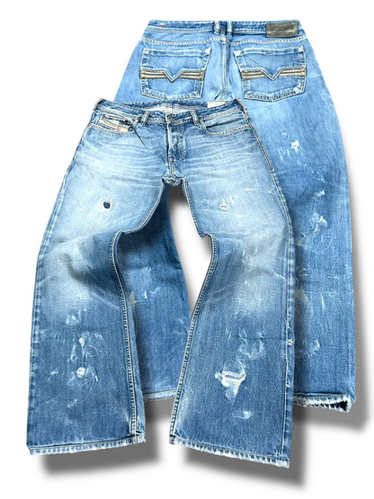 Vintage Diesel Y2K Baggy Jeans (S)