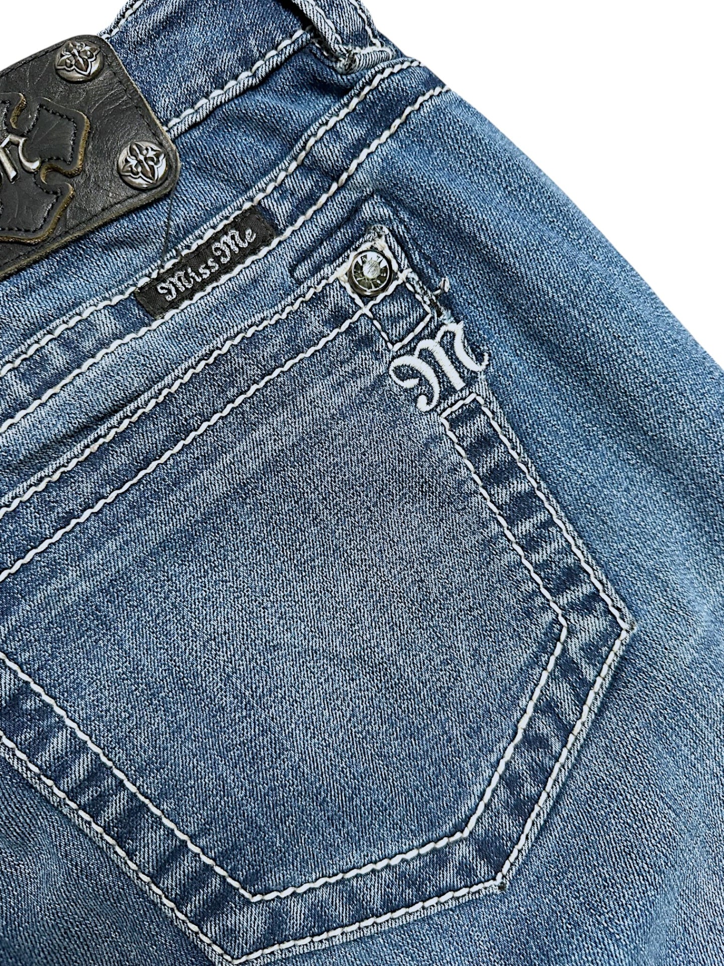 Vintage Miss Me y2k low waist Damenjeans (L)