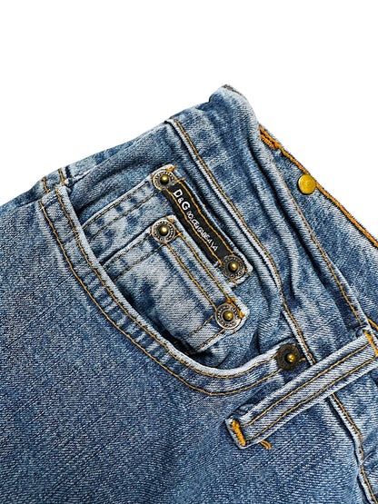 Vintage Dolce & Gabbana Y2K Flared Damenjeans (XXL)